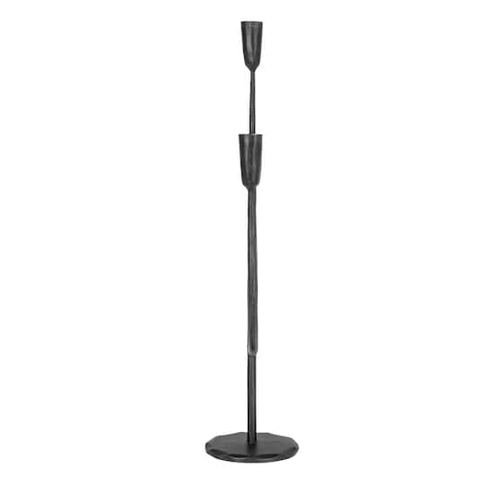Hello Honey® 21.5" Black Metal Candelabra
